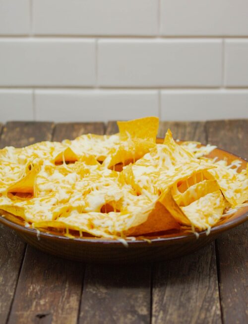 NACOS CON CARNE Y QUESO