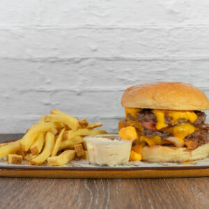 220 BURGER AND FRIES