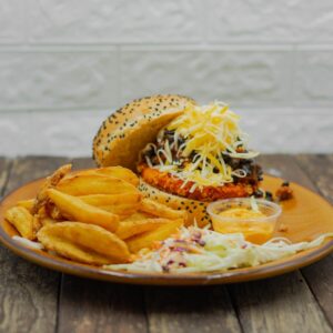 220 BURGER AND FRIES