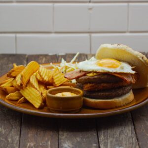 220 BURGER AND FRIES