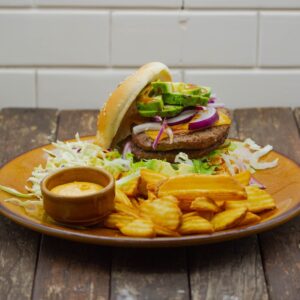 220 BURGER AND FRIES