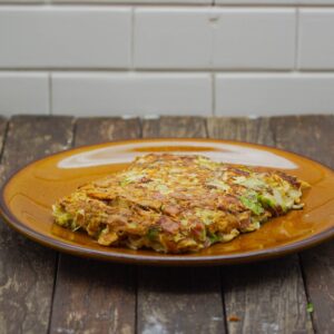 TORTILLA CON GAMBAS