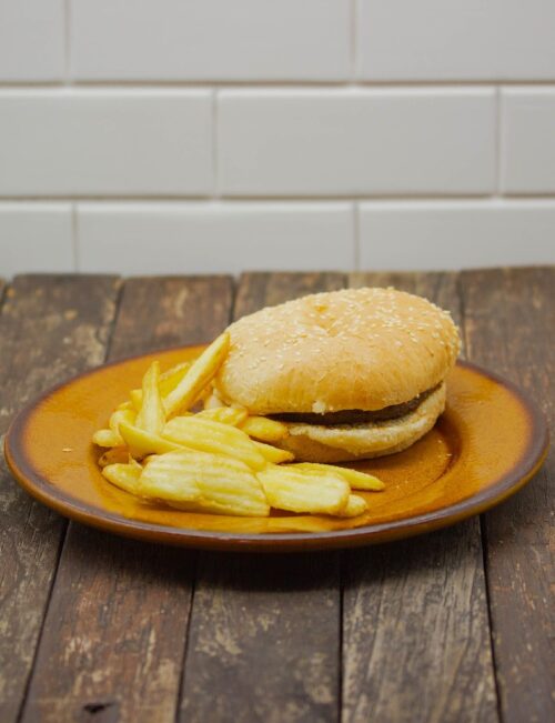 MENÚ INFANTIL HAMBURGUESA