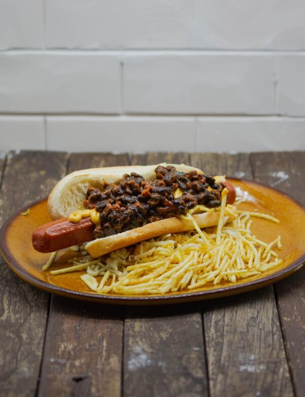 PERRITO CHILE Y QUESO