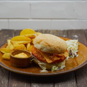 220 BURGER AND FRIES